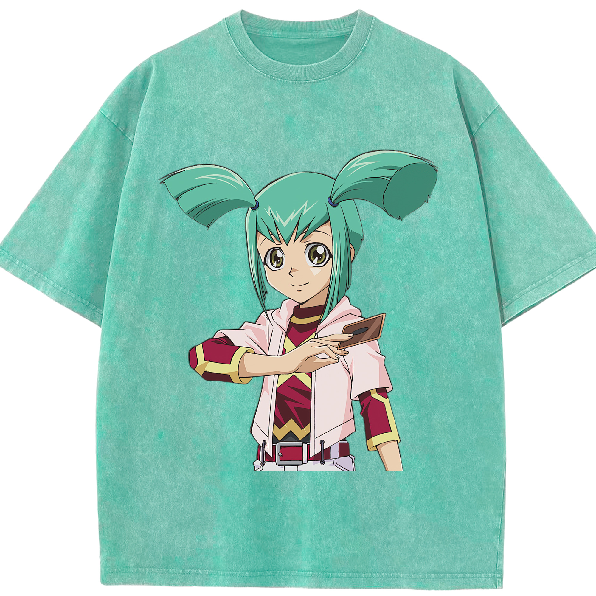 （画像用） 遊☆戯☆王 Yu-Gi-Oh! 綿100% ヴィンテージ風 半袖Tシャツ（フロントプリント）